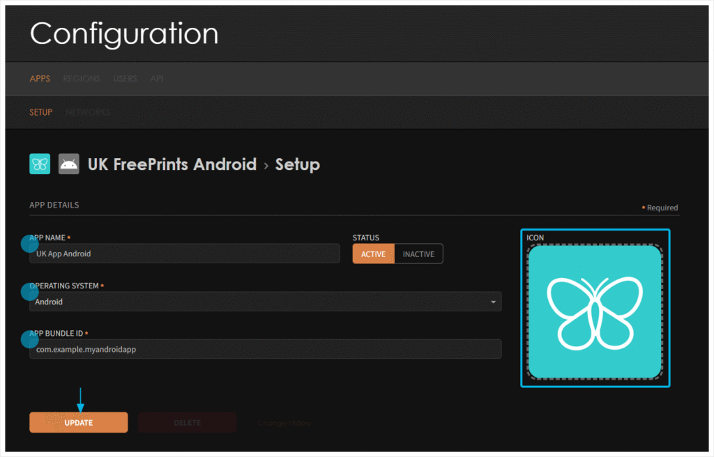 Configuration Apps | AIM Platform Setup & App-Network Management
